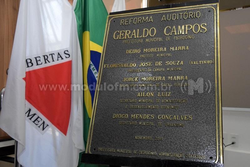 Imagem 2 do post Auditório Geraldo Campos é reinaugurado