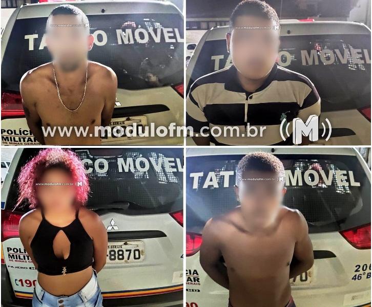PM prende quatro suspeitos de tentativa de homicídio no...