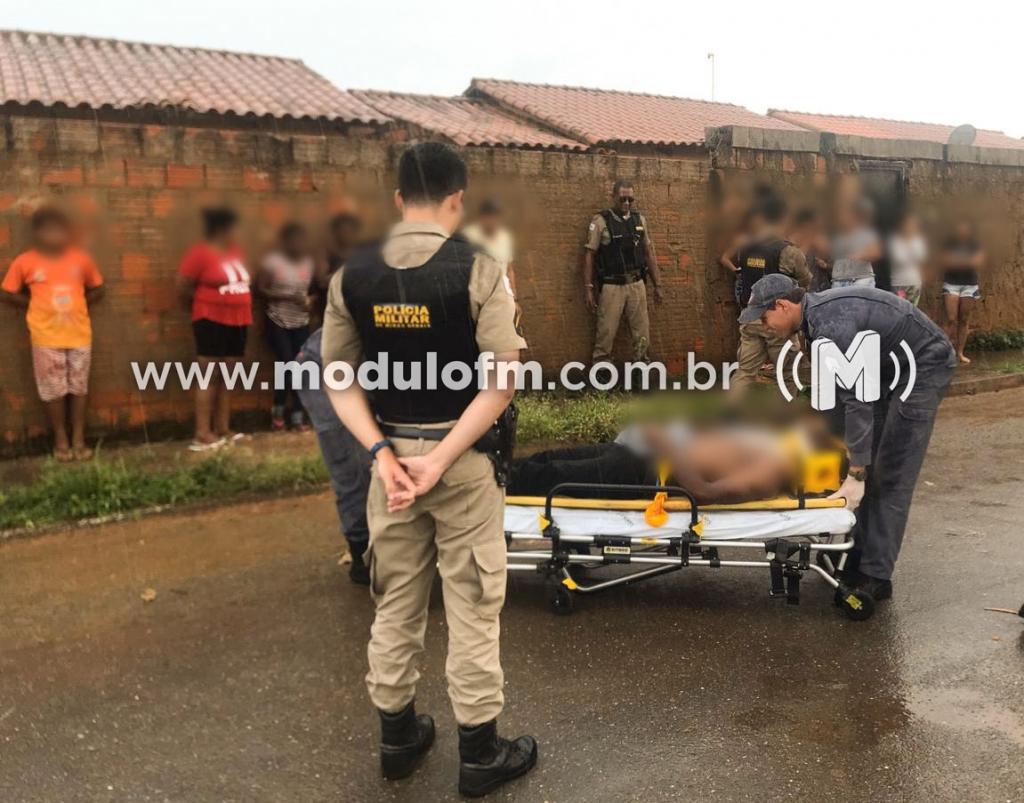 Homem de 44 anos é vítima de tentativa de...
