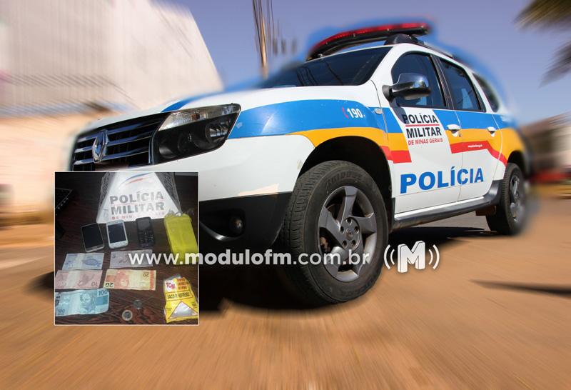 Polícia cumpre mandado de prisão e apreende drogas em...
