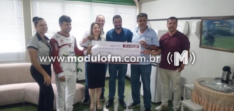 CAP repassa recursos para APAE adquiridos com venda de...