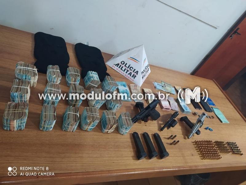 PM desarticula organização criminosa e apreende grande quantidade de...