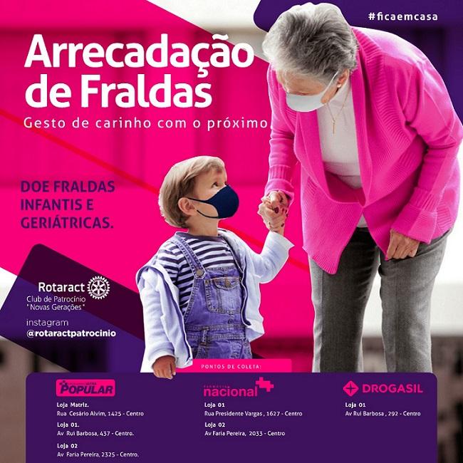 Rotaract Club de Patrocínio promove campanha para arrecadação de...