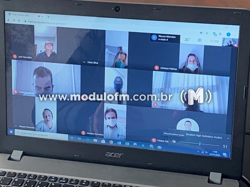 Câmara Municipal de Patrocínio realiza primeira sessão online de...