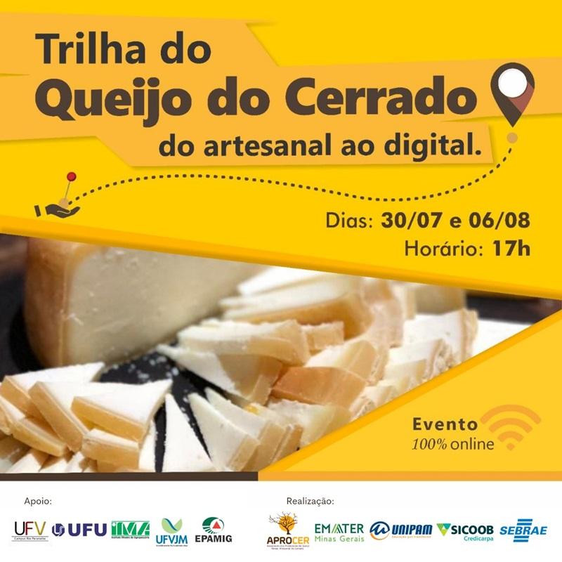 Evento online sobre Queijo Minas Artesanal do Cerrado começa...
