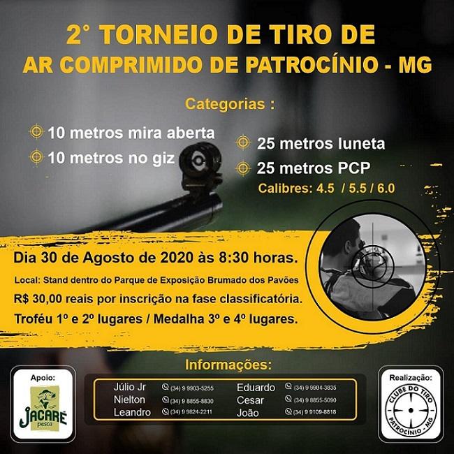 Clube do Tiro promove 2º Torneio de Tiro de...
