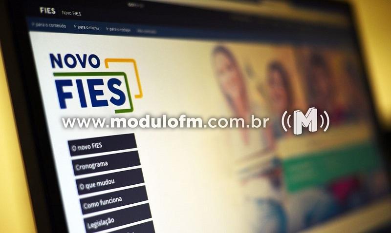 Complementação de inscrições da chamada única do Fies termina...