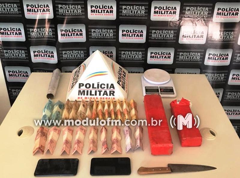 PM prende suspeito de abastecer tráfico de drogas em...