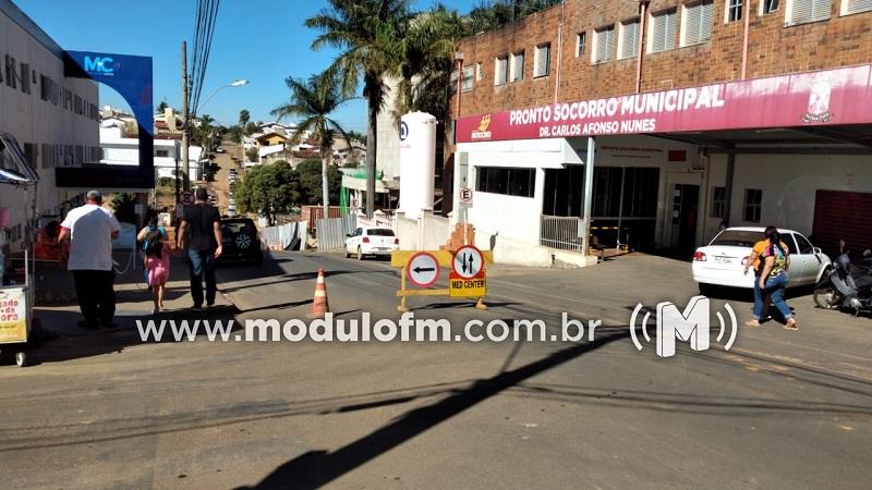 SESTRAN realiza mudanças no tráfego de ruas da região...