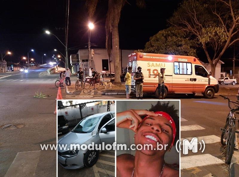 Jovem patrocinense não resiste e morre em hospital após grave acidente