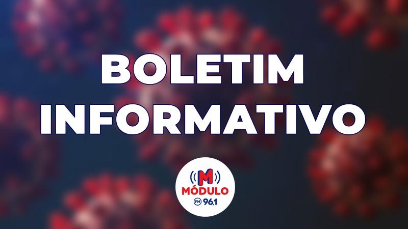Boletim desta quinta-feira (10) registra 354 casos ativos Covid-19...