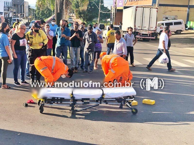 Imagem 2 do post Idoso sofre traumatismo craniano após ser atropelado por carro em Patrocínio