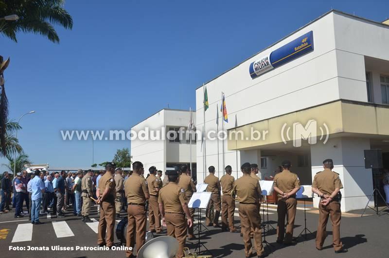 46º BPM realizou durante a semana diversas celebrações em...