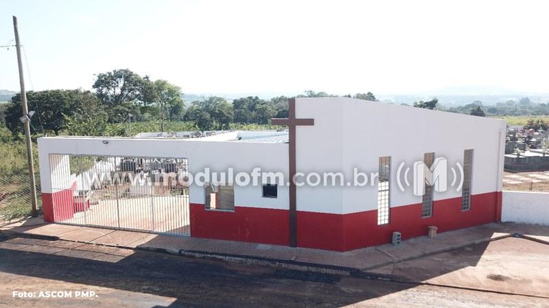 Obras de reforma e ampliação do Cemitério de São...