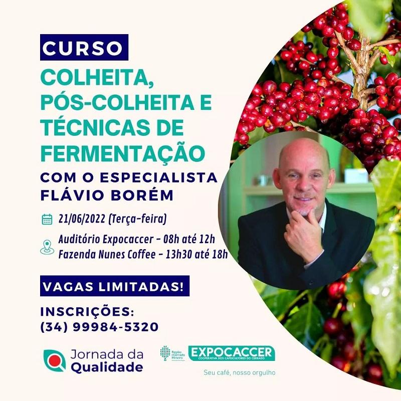Expocaccer realiza curso de colheita, pós-colheita e técnicas de...