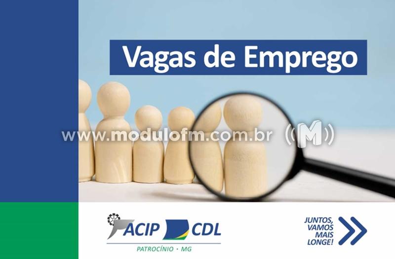 ACIP/CDL de Patrocínio oferece 5 vagas de Motoboy e...