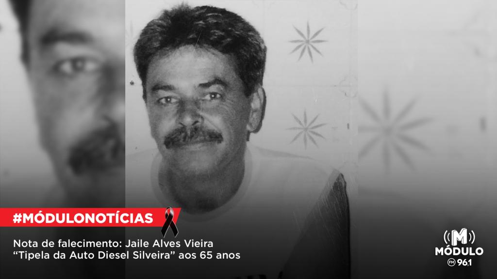 Nota de Falecimento: Jaile Alves Vieira “Tipela, funcionário da...