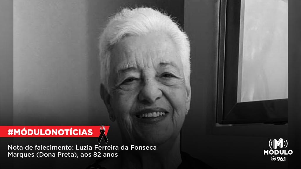 Nota de Falecimento: Luzia Ferreira da Fonseca Marques (Dona...
