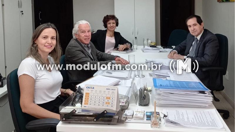 CNC recebe visitas para tratar de pautas importantes da...