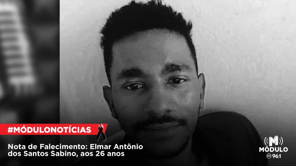Nota de Falecimento: Elmar Antônio dos Santos Sabino, aos...