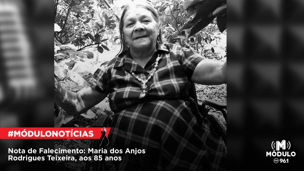 Nota de Falecimento: Maria dos Anjos Rodrigues Teixeira, aos...