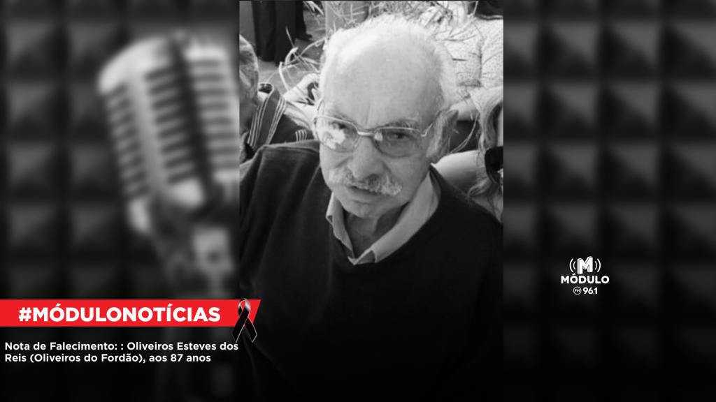 Nota de Falecimento: Oliveiros Esteves dos Reis (Oliveiros do...