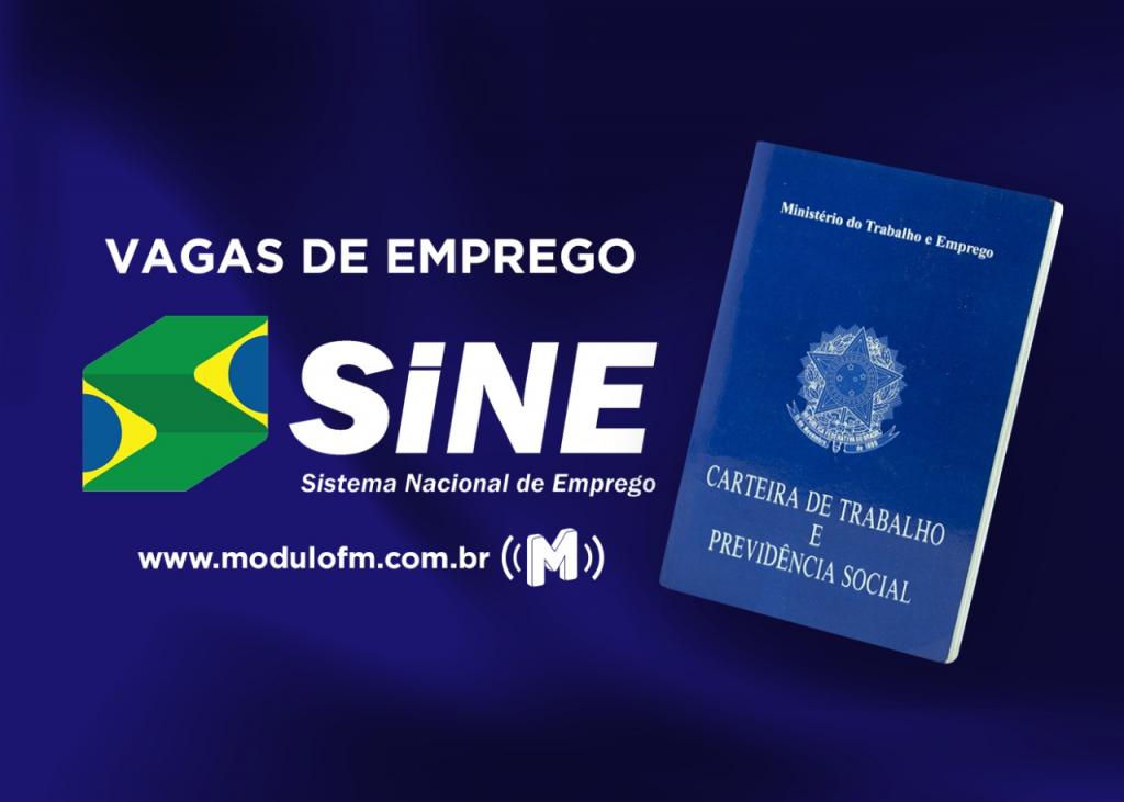 Vagas de Emprego SINE Patrocínio: 01 DE NOVEMBRO DE...
