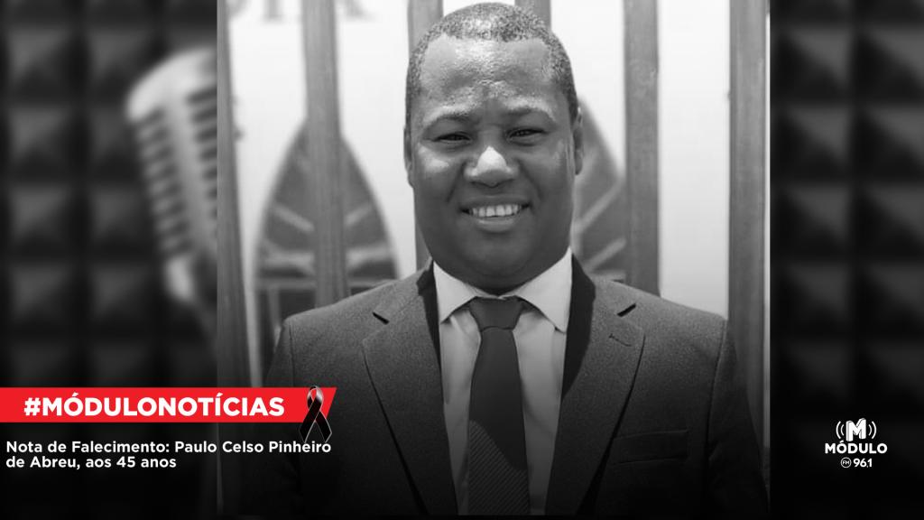 Nota de Falecimento: Paulo Celso Pinheiro de Abreu, aos...