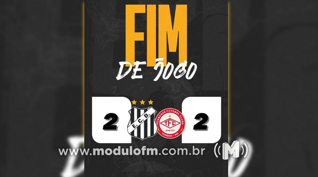 Democrata-GV empata em casa e embola o grupo do CAP no Campeonato Mineiro