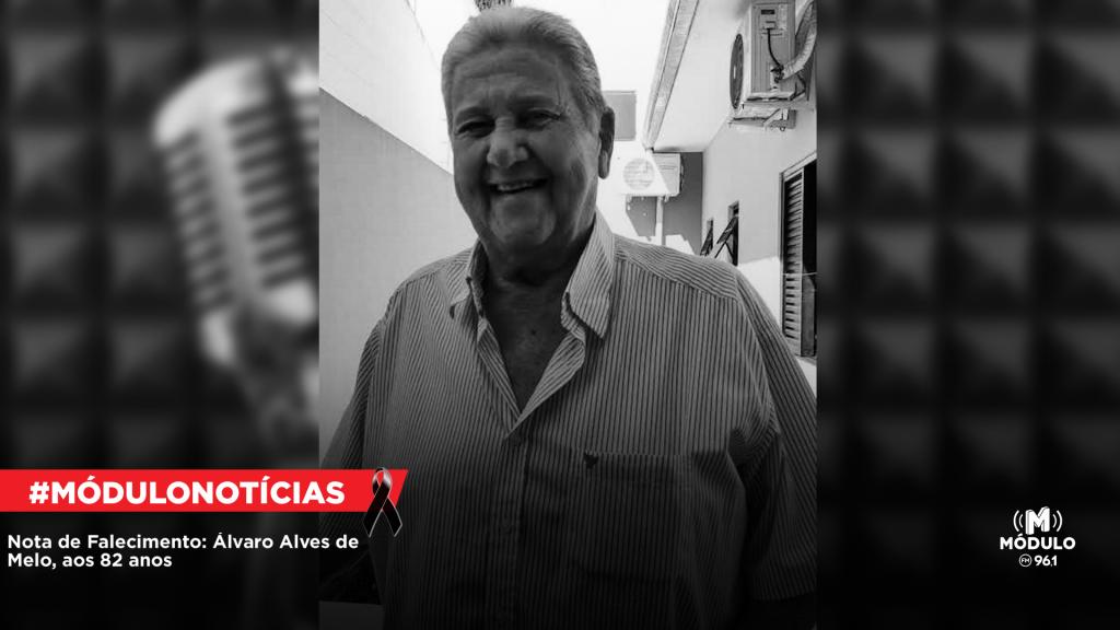 Nota de Falecimento: Álvaro Alves de Melo, aos 82...