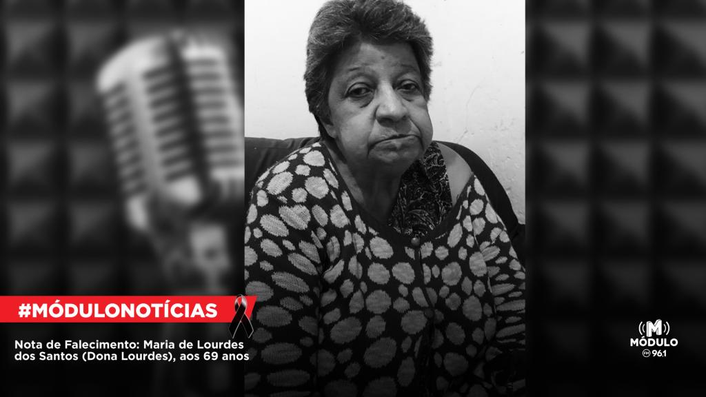 Nota de Falecimento: Maria de Lourdes dos Santos (Dona...