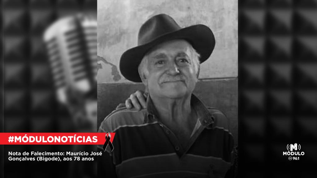 Nota de Falecimento: Maurício José Gonçalves (Bigode), aos 78...