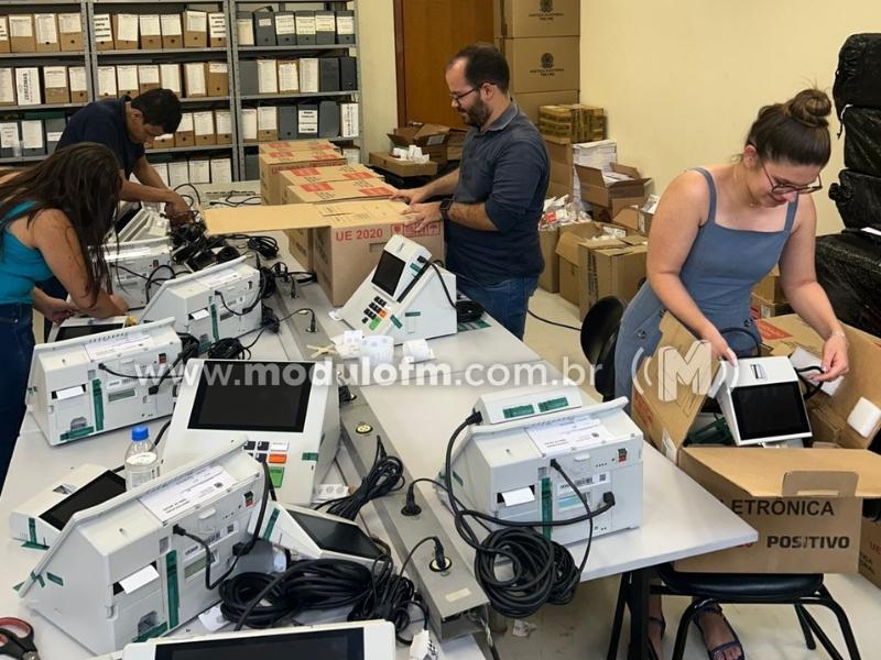 ELEIÇÕES 2024: Cartório Eleitoral de Patrocínio realiza inseminação das...