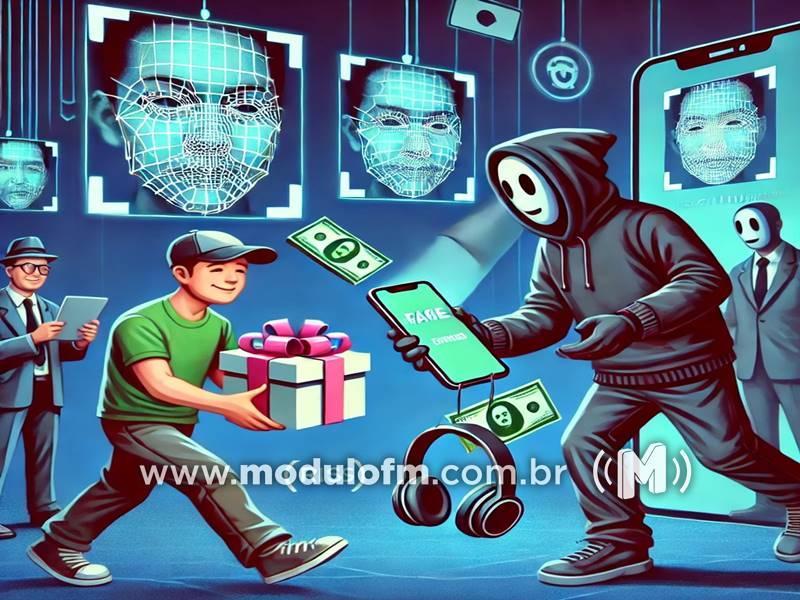 Reconhecimento Facial: Criminosos enganam vítimas com brindes falsos para...