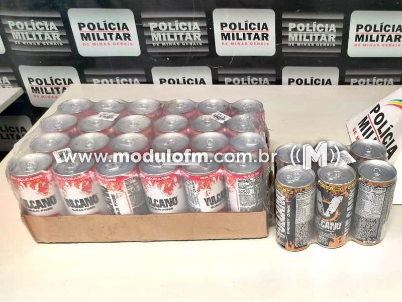 Adolescente é apreendido após ser flagrado furtando bebidas em...