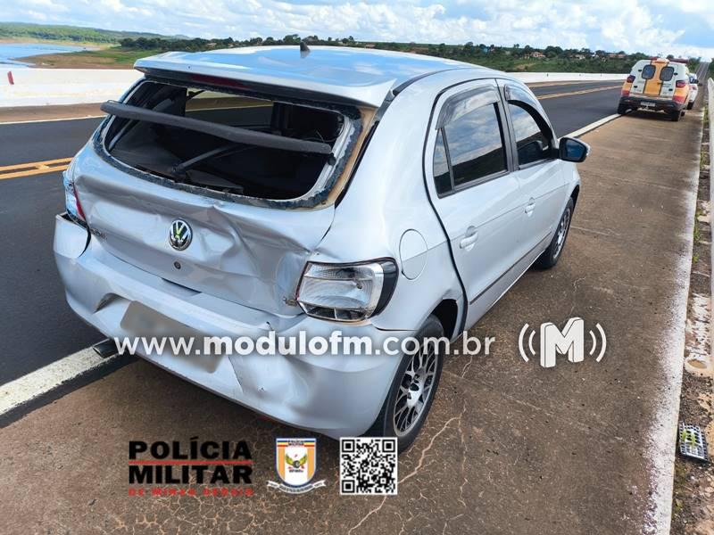 Motorista diminui velocidade perto de suposto radar e causa...