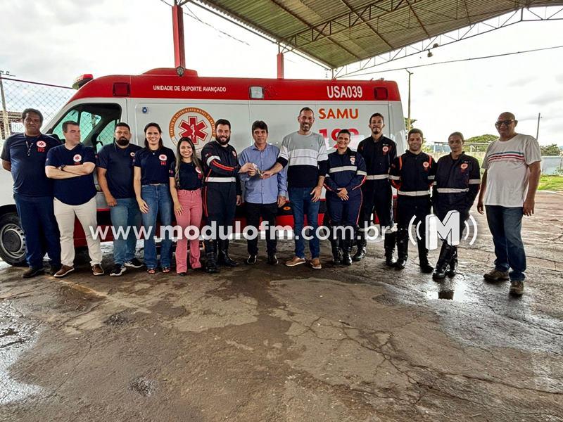 Patrocínio recebe nova Unidade de Suporte Avançado do Samu...