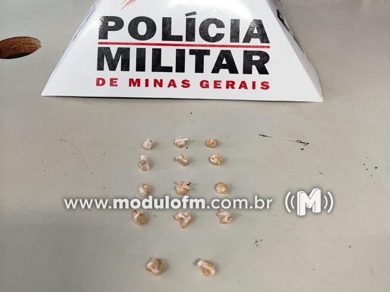 Homem é preso com drogas no bairro São Cristóvão...