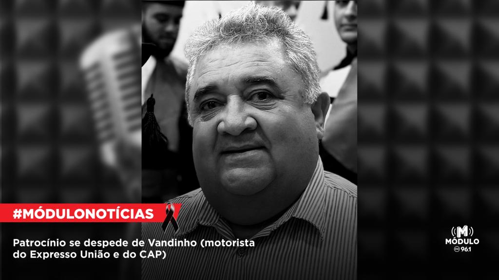 Patrocínio se despede de Vandinho (motorista do Expresso União...