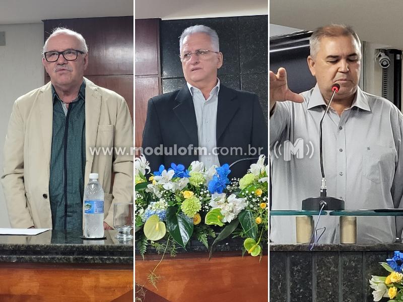 Realizada na Câmara Municipal as posses do Dr. Marco...