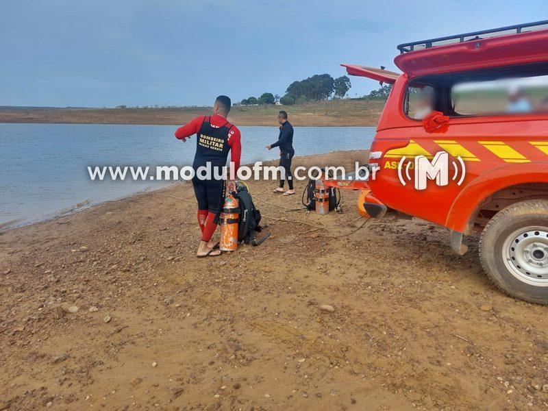 Bombeiros entram no sétimo dia de buscas por pescador...