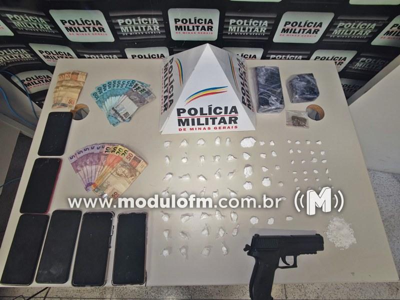 Casal é preso pelo Tático Móvel por tráfico de...