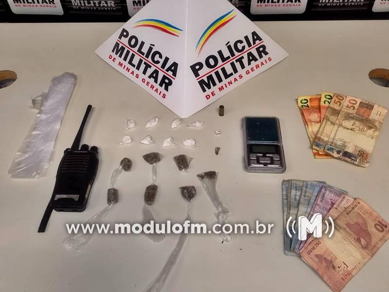 PM prende jovem de 21 anos suspeito de distribuir...