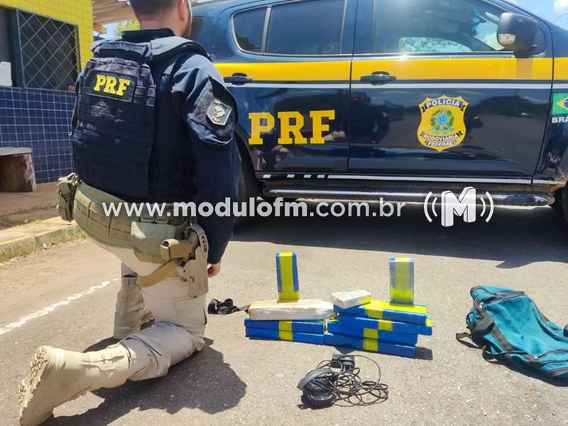 PRF prende homem foragido com tornozeleira rompida e 10...