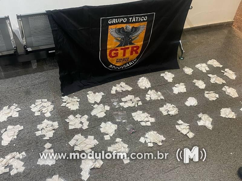 Polícia Militar Rodoviária apreende grande quantidade de drogas em...