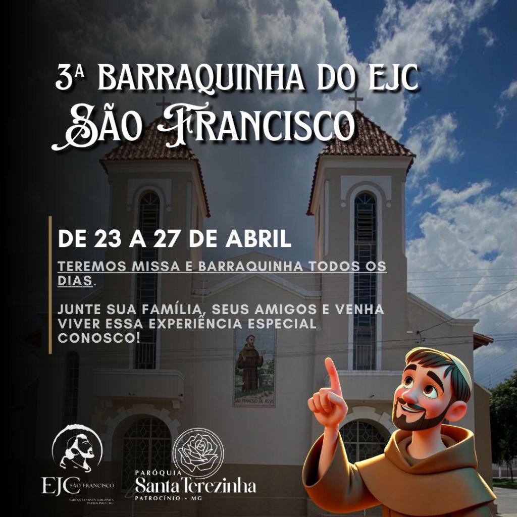 3ª Barraquinha do EJC São Francisco anima fiéis com...