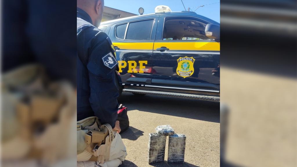 Homem é preso com mais de dois quilos de cocaína durante fiscalização na BR-365