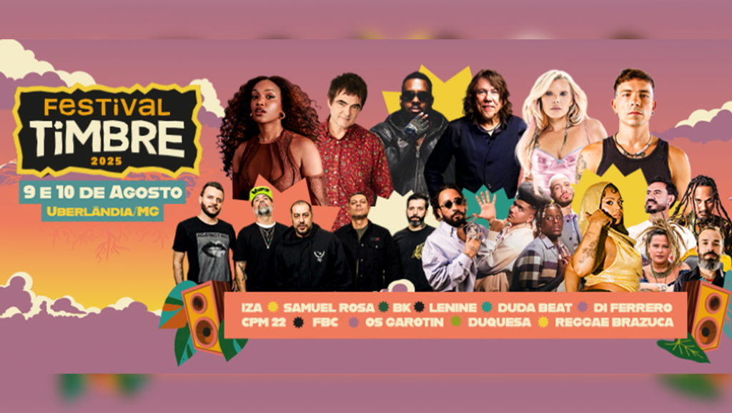 Festival Timbre 2025 divulga programação completa com foco em...