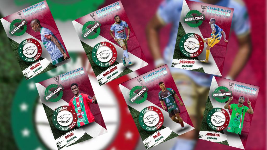 Carajás/Fluminense anuncia pacotão de reforços para o Campeonato Regional;...