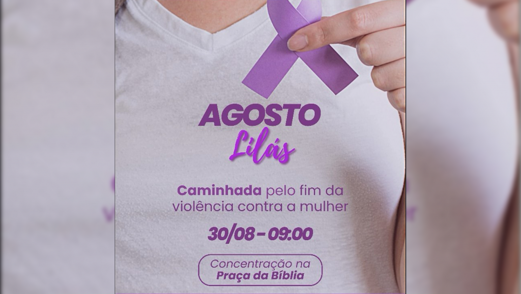 ONG Kalungar promove caminhada do Agosto Lilás em Patrocínio...